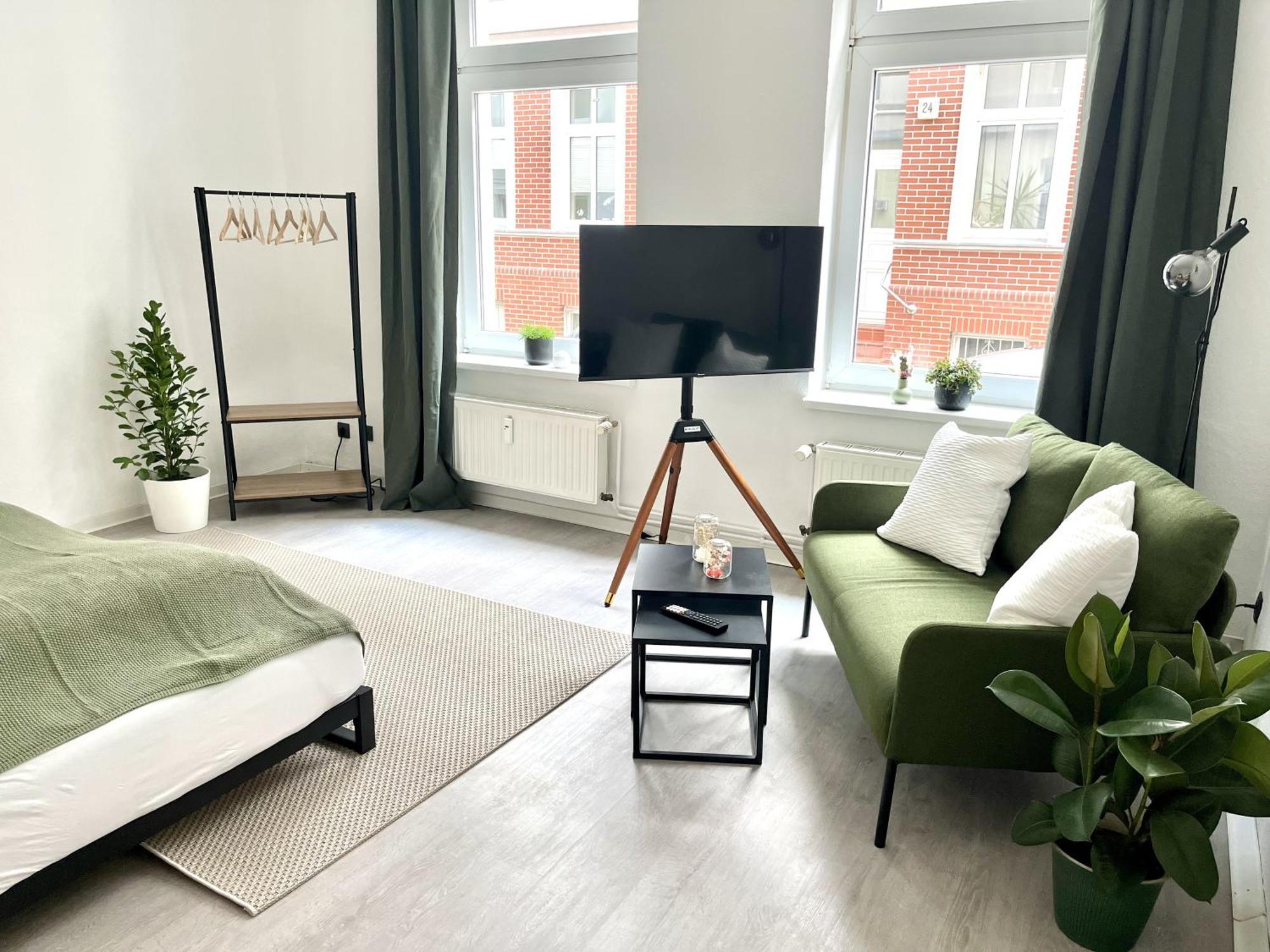 Endless: Studio Mit Netflix + Workstation Im Zentrum Schwerin  Zewnętrze zdjęcie